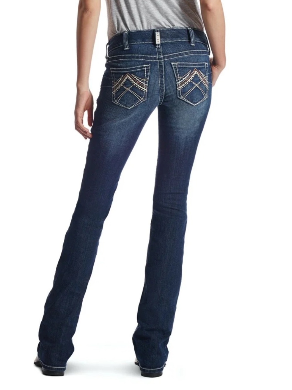 Ariat REAL low rise boot cut jeans